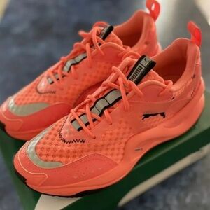 Puma Womens Neon Rise Pack Running Shoes Nrgy Peac
